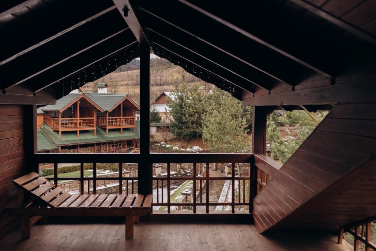 Eco Sadiba Kaskad Hotel Velyka Volosyanka Exterior foto