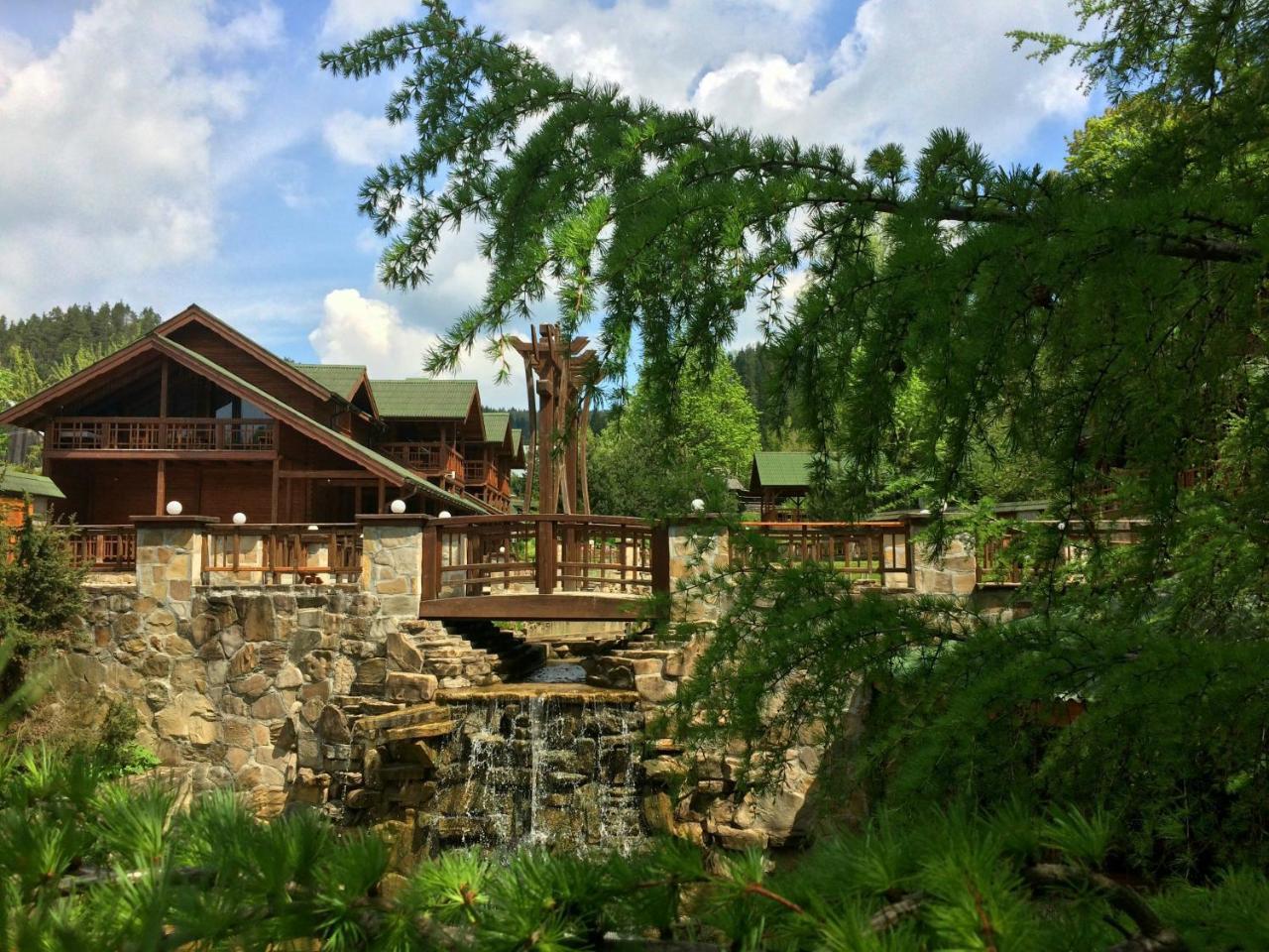 Eco Sadiba Kaskad Hotel Velyka Volosyanka Exterior foto