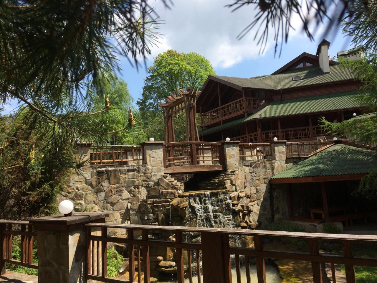 Eco Sadiba Kaskad Hotel Velyka Volosyanka Exterior foto