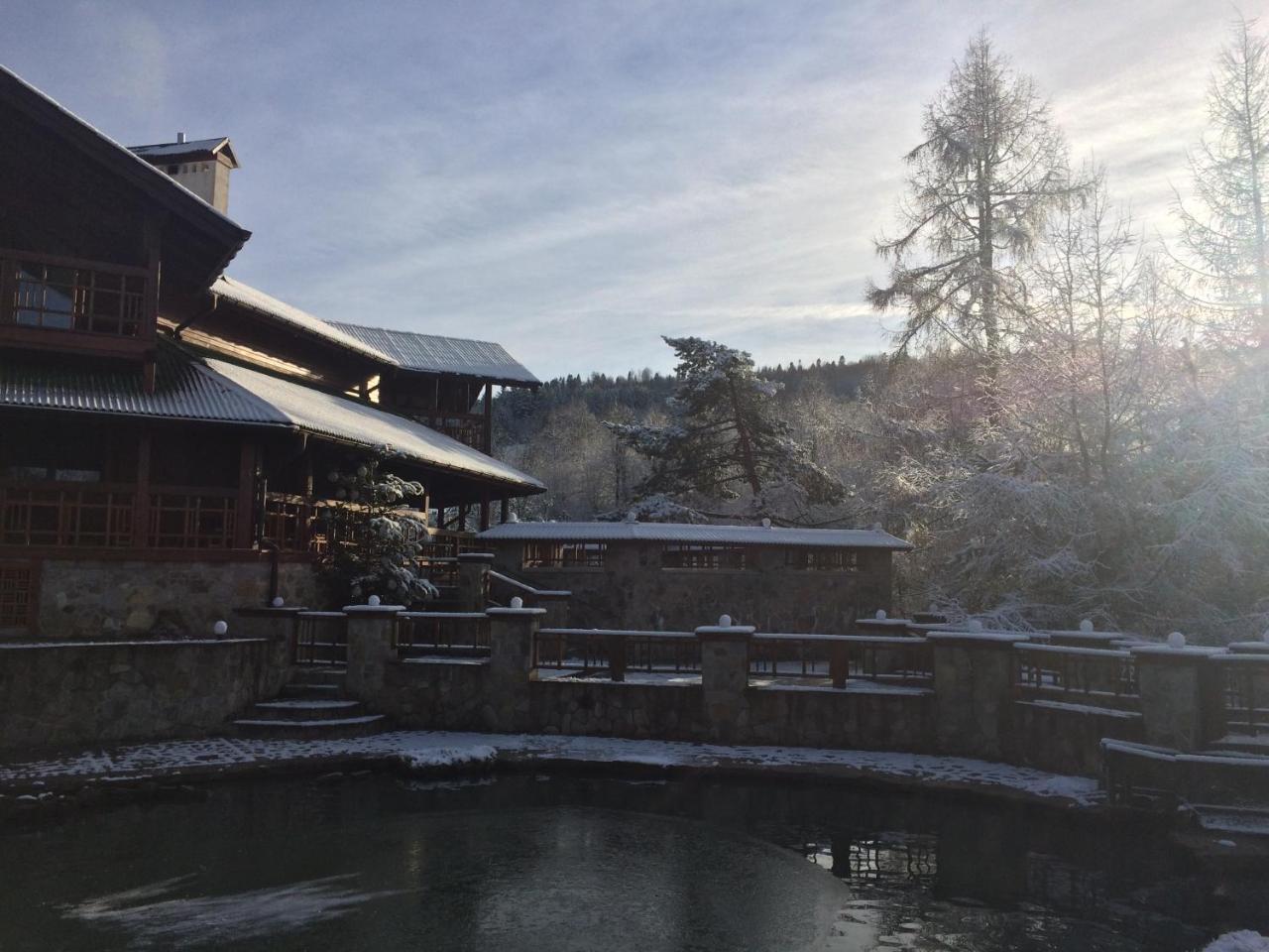 Eco Sadiba Kaskad Hotel Velyka Volosyanka Exterior foto